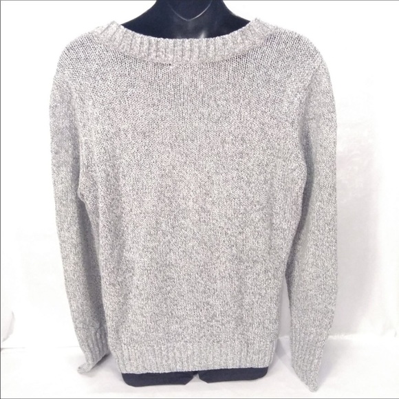St. John’s Bay Grey Gray Crew Neck Sweater Preloved Sz XL No Defects Like New - Picture 2 of 3